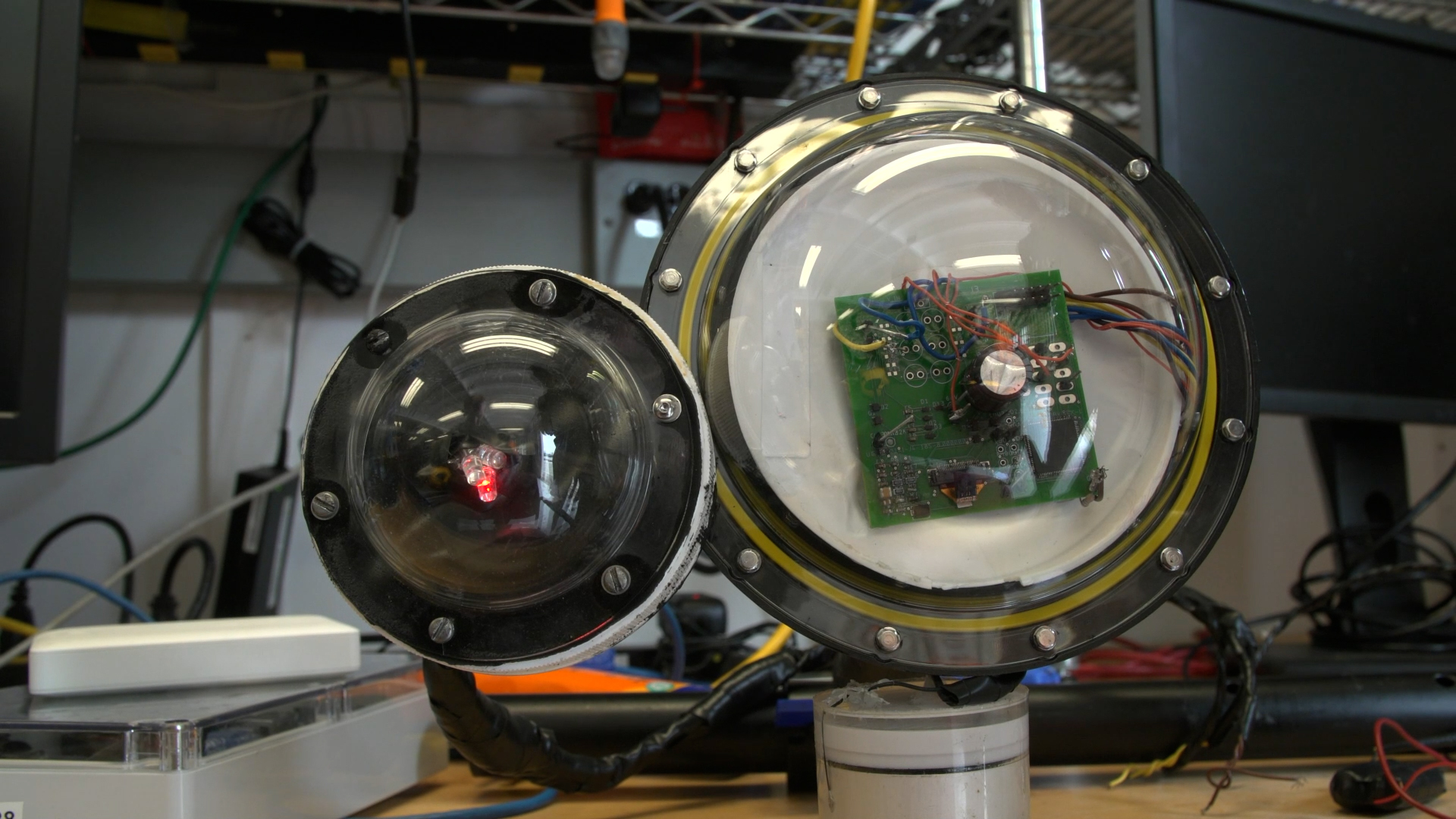 Battery-free wireless underwater camera — MIT Media Lab